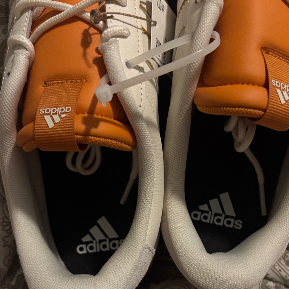 Adidas White and Orange Casual Shoes - Picture 10 of 10